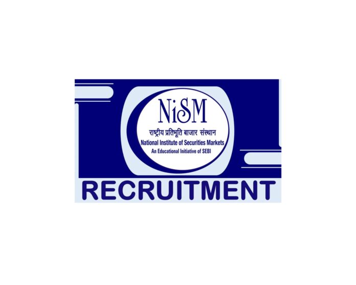 Eligible Interested candidates may apply online through NISM Official website - nism.ac.in.