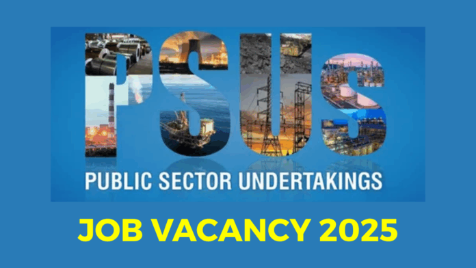 Latest Public Sector PSU Jobs in India 2025