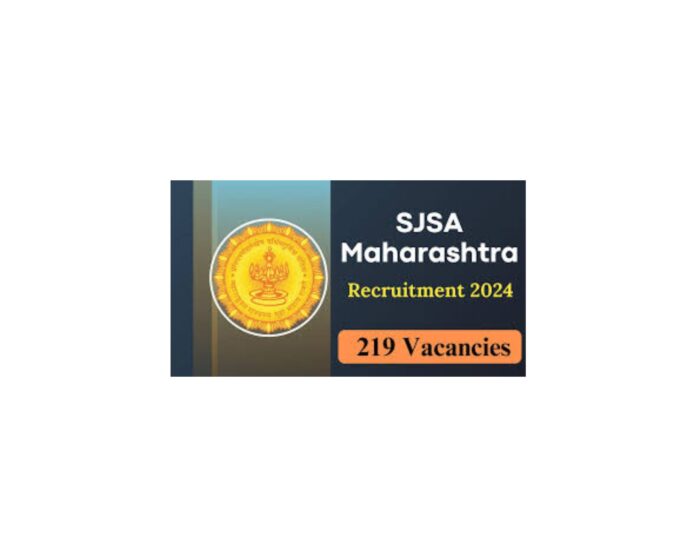 SJSA Maharashtra Recruitment 2024-25
