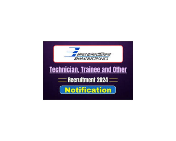 BEL Technician Apprenticeship Recruitment