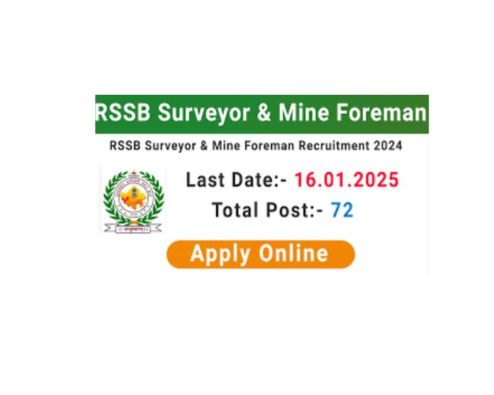RSMSSB Surveyor & Mining Recruitment