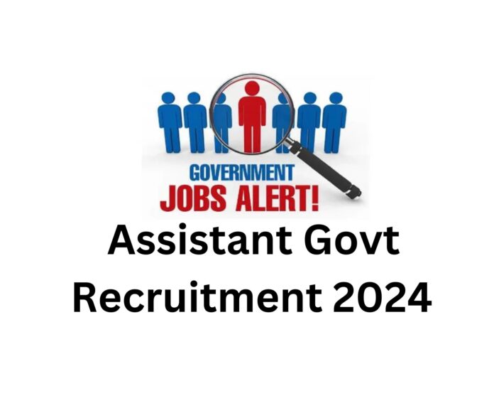 Assistant Govt Jobs 2024