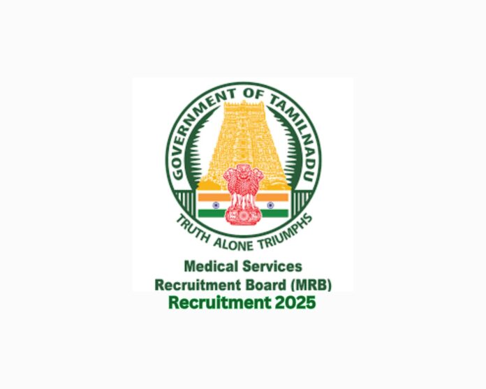 TN MRB Assistant Medical Officer Recruitment 2025