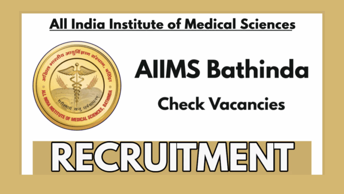 AIIMS Bathinda Senior Resident Recruitment 2025