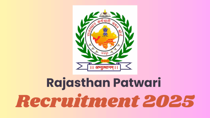 Rajasthan Patwari Recruitment 2025