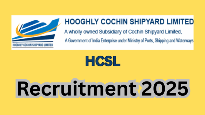 HCSL Executive Recruitment 2025