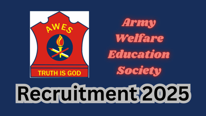 AWES Recruitment 2025: Online Application for Various Teacher Positions