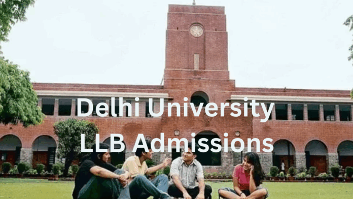 Delhi University 5-Year LLB Admissions 2025