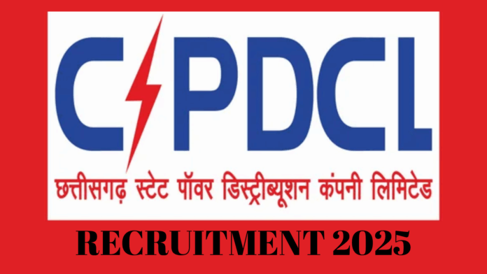 Chhattisgarh State Power Distribution Company Limited (CSPDCL) Recruitment 2025
