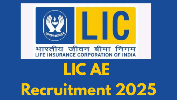 Life Insurance Corporation of India (LIC) Assistant Engineer (AE) Recruitment 2025