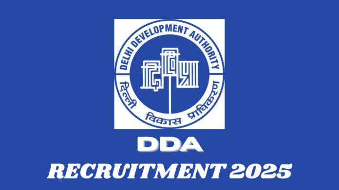 The online application form for DDA Recruitment 2025-26 will be available starting from 6th October, with the registration period closing on 5th November 2025.