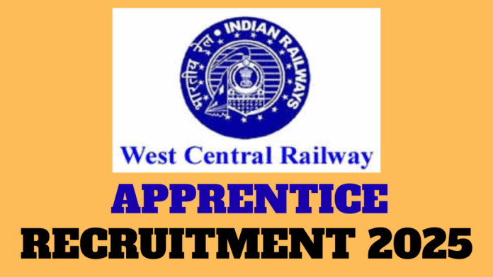 West Central Railway Apprentice Recruitment 2025