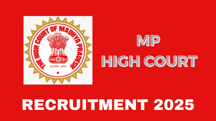 High Court of Madhya Pradesh (MPHC) Data Processing Assistant Recruitment 2025