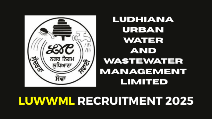 Ludhiana Urban Water and Wastewater Management Limited (LUWWML) Recruitment 2025