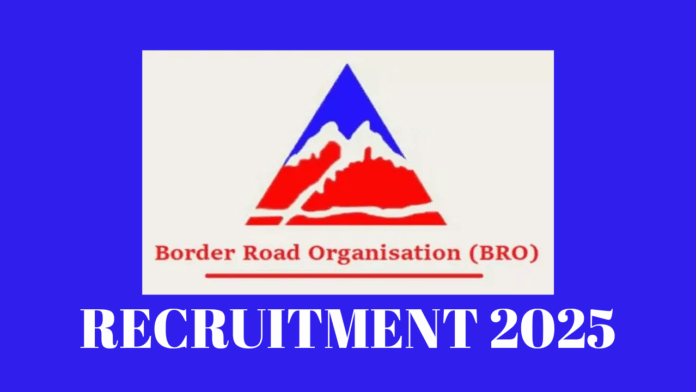 Border Roads Organisation (BRO) MSW & Vehicle Mechanic Recruitment 2025