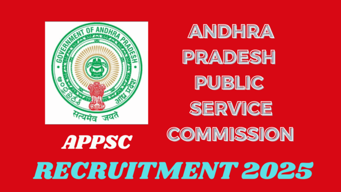 Andhra Pradesh Public Service Commission (APPSC) JAO SA Recruitment 2025