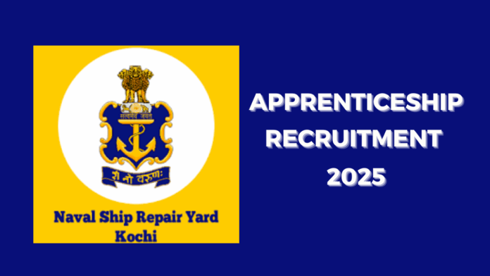 Naval Ship Repair Yard Apprenticeship Recruitment 2025