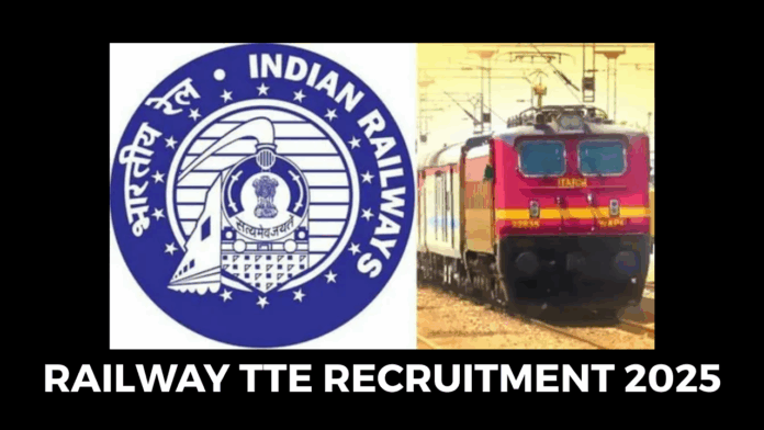 Railway Recruitment Board (RRB) TTE Recruitment 2025