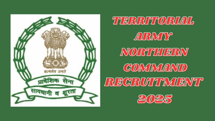 The Territorial Army Northern Command Bharti Rally 2025 is scheduled to take place from 15th November 2025 to 14th December 2025 at specified locations.