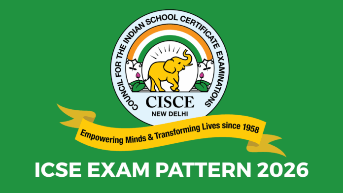 The Council for the Indian School Certificate Examinations (CISCE) has published the structured exam format for the ICSE Class 10 Chemistry 2026 Board Exam