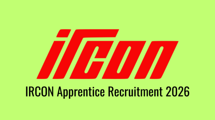 IRCON Apprentice Recruitment 2026