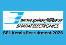 BEL Kerala Recruitment 2026: Online Application Form 12 Engineer Posts, Notification BEL Kerala Project Engineer Recruitment 2026
