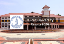 Calicut University Results 2026: Released for Bachelor’s and Master’s programmes, Check Details Here. Calicut University Results 2026
