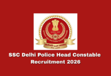 SSC Delhi Police Head Constable Exam 2026: Answer Key Published, Check Details Here SSC Delhi Police Head Constable Exam 2026