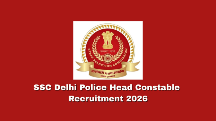 SSC Delhi Police Head Constable Exam 2026