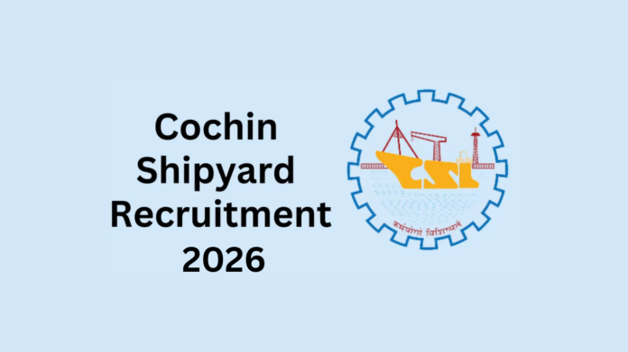 Cochin Shipyard Limited (CSL) ITI Recruitment 2026