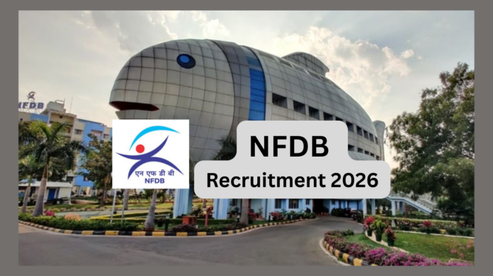 NFDB Consultant Recruitment 2026