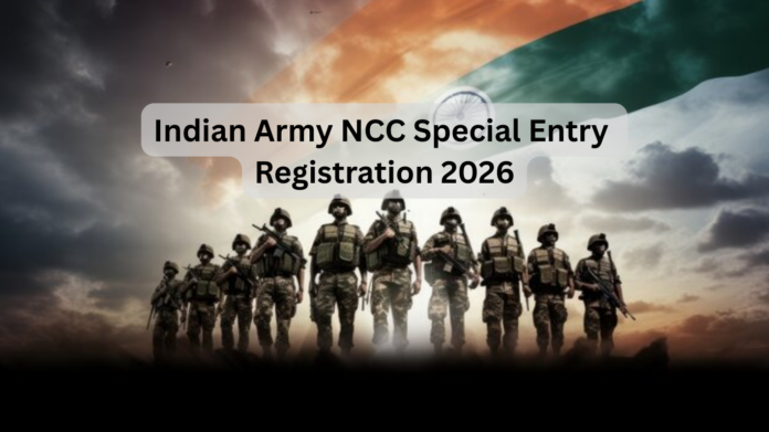 Indian Army NCC Special Entry 124th Courses 2026
